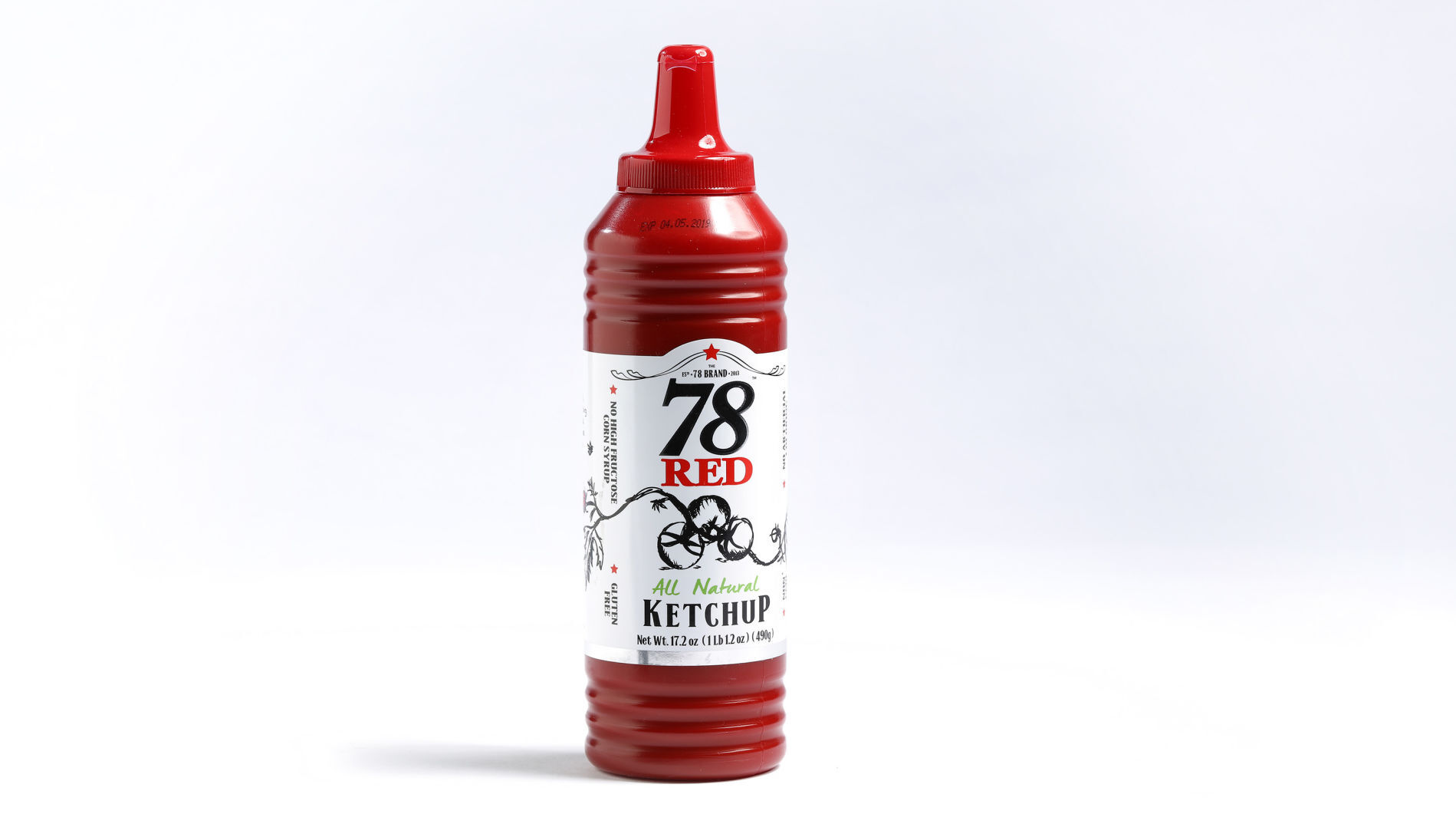 9 (tie): 78 Red All Natural Ketchup